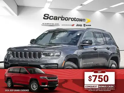 Gray 2026 Jeep Grand Cherokee SUV / Crossover Four-Wheel Drive 8-Speed Automatic