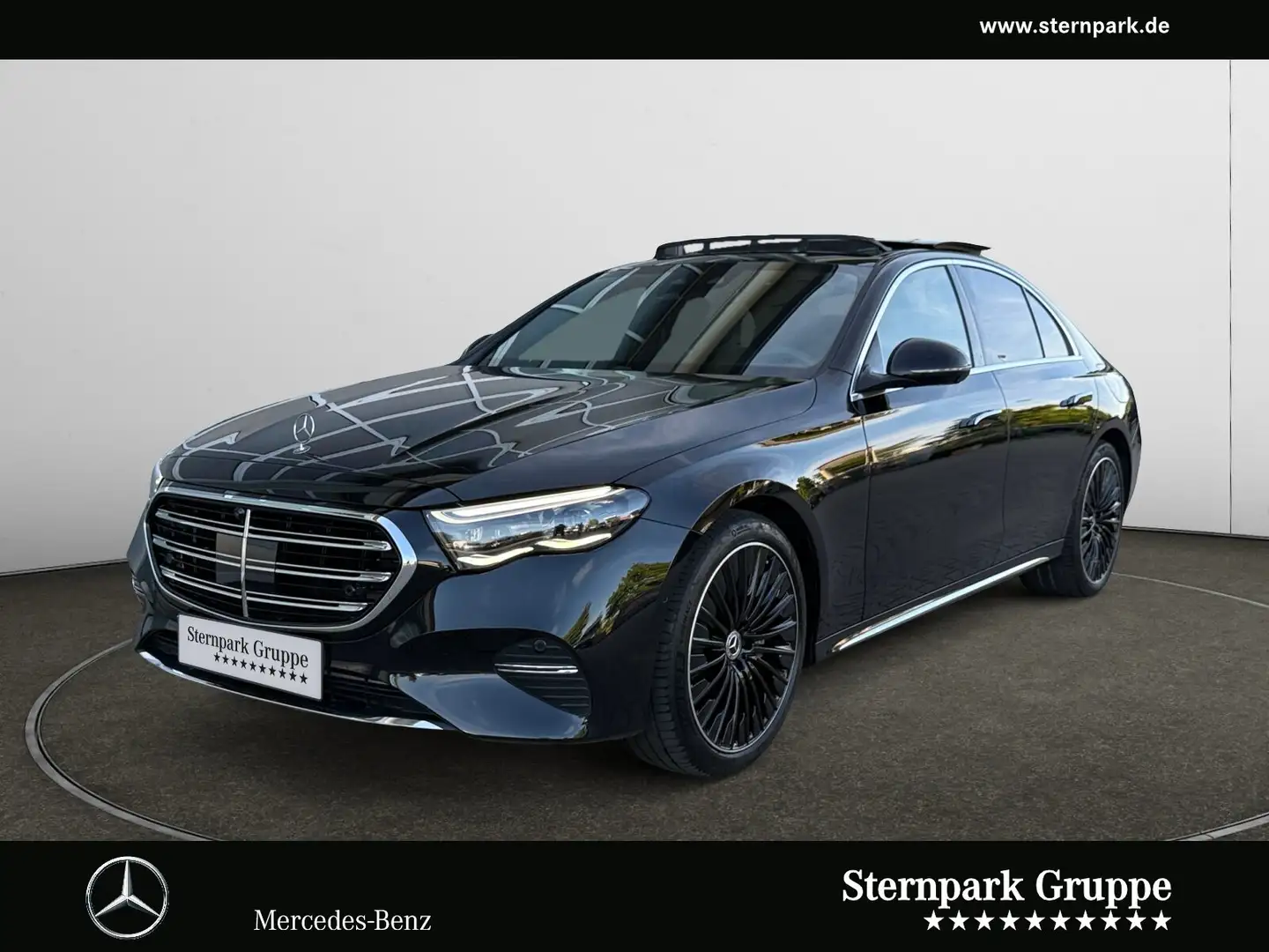 Mercedes-Benz E 300 E 300 de EXCLUSIVE Distro+Pano+HuD+AIR+HYPER+AHK Schwarz - 1
