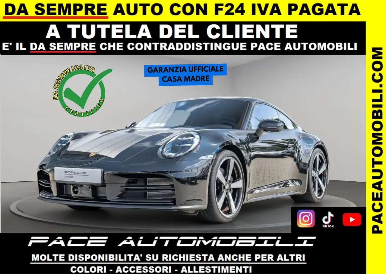 Porsche 992 911.2 NEW MY 2025 TETTO SPORT BOSE NAVI PDC ACC