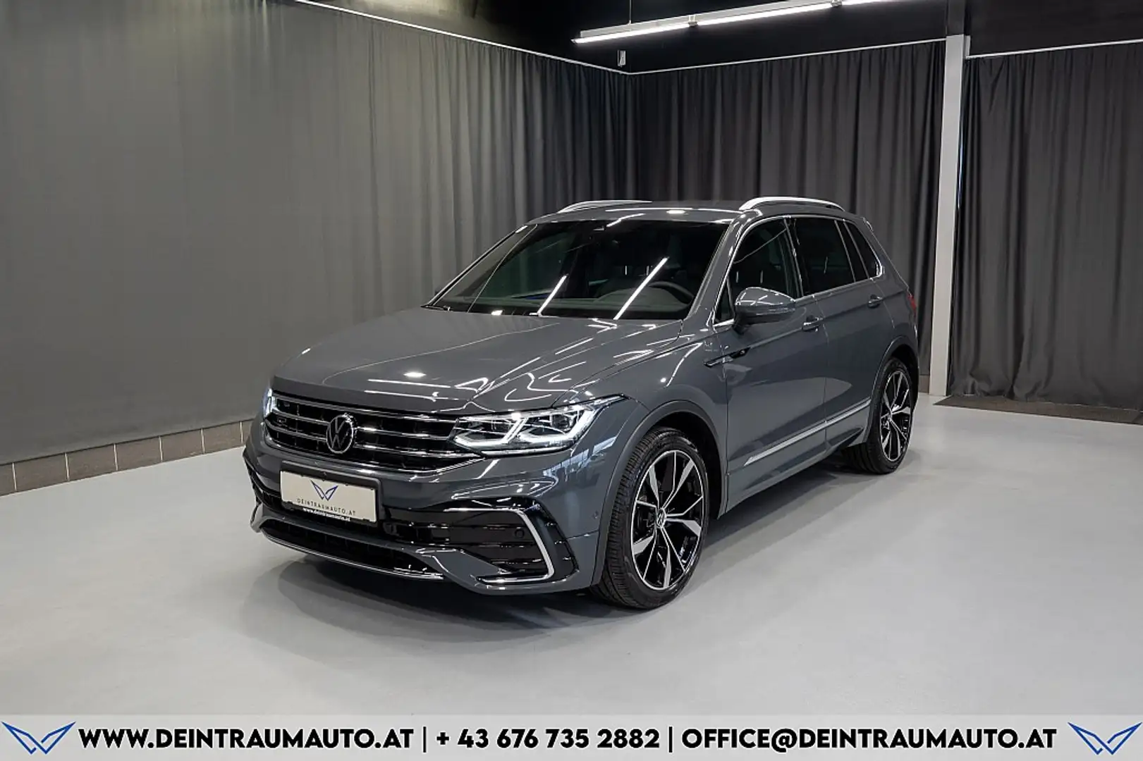 Volkswagen Tiguan 1,5 TSI ACT R-Line DSG*STANDHEIZUNG*360°KAMERA*... Gris - 1