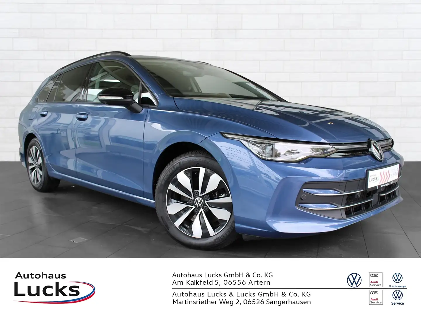 Volkswagen Golf Variant VIII 2.0 TDI Goal NAVI IQ-LIGHT ACC AHK KAM Blau - 1