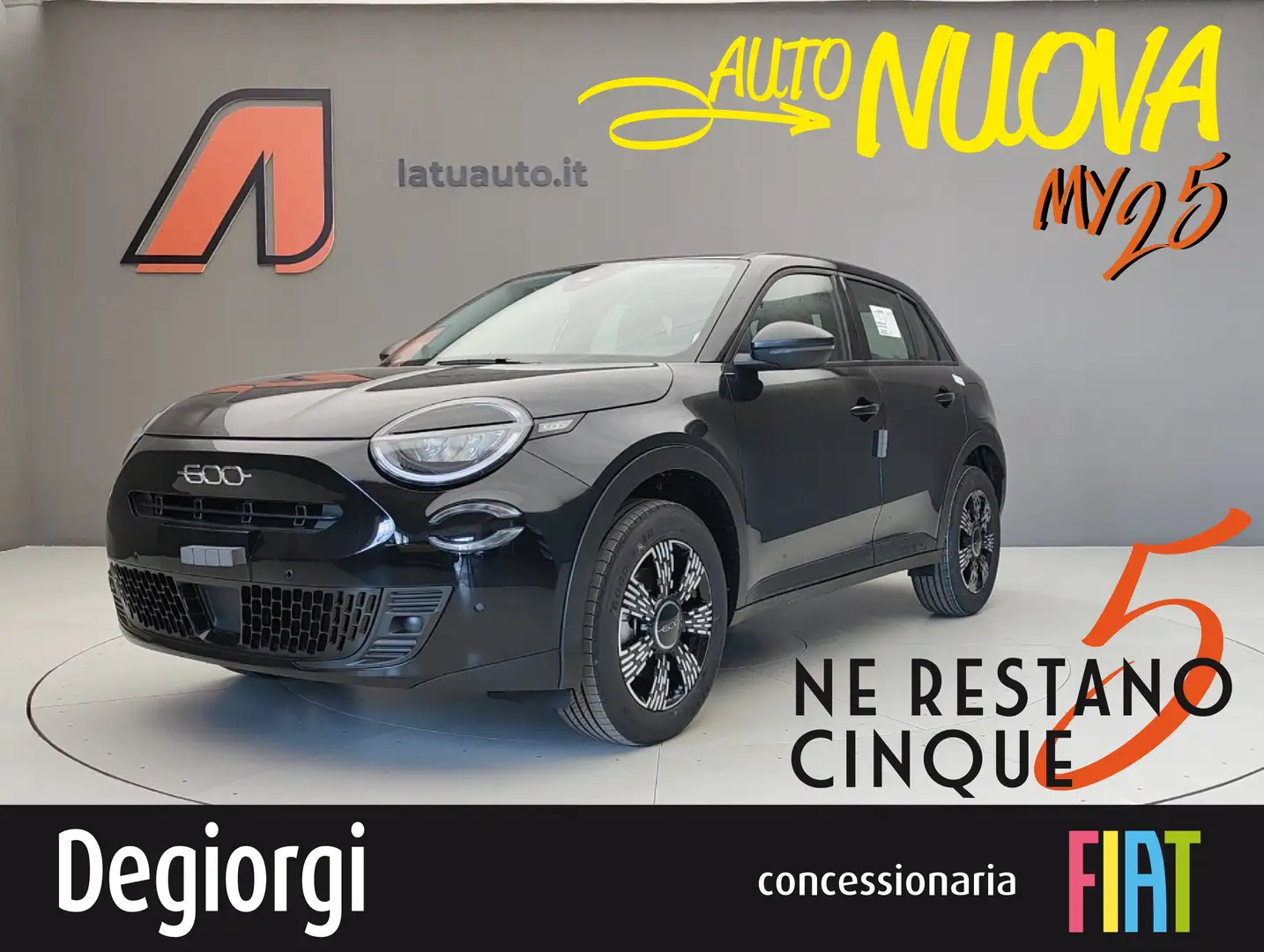 Fiat 600 1.2 100CV HYBRID DCT Verde - 1