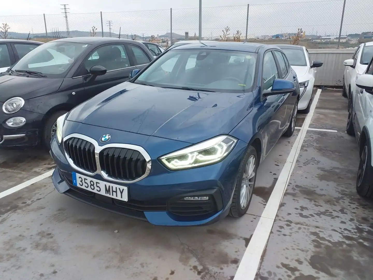 BMW 118 118i Bleu - 2