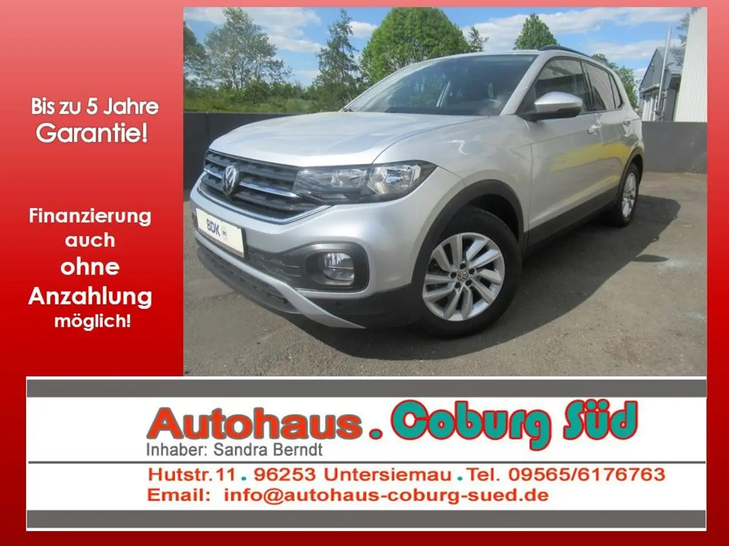 Volkswagen T-Cross Life KLIMA ALU SHZG TEMPOMAT PDC Silber - 1