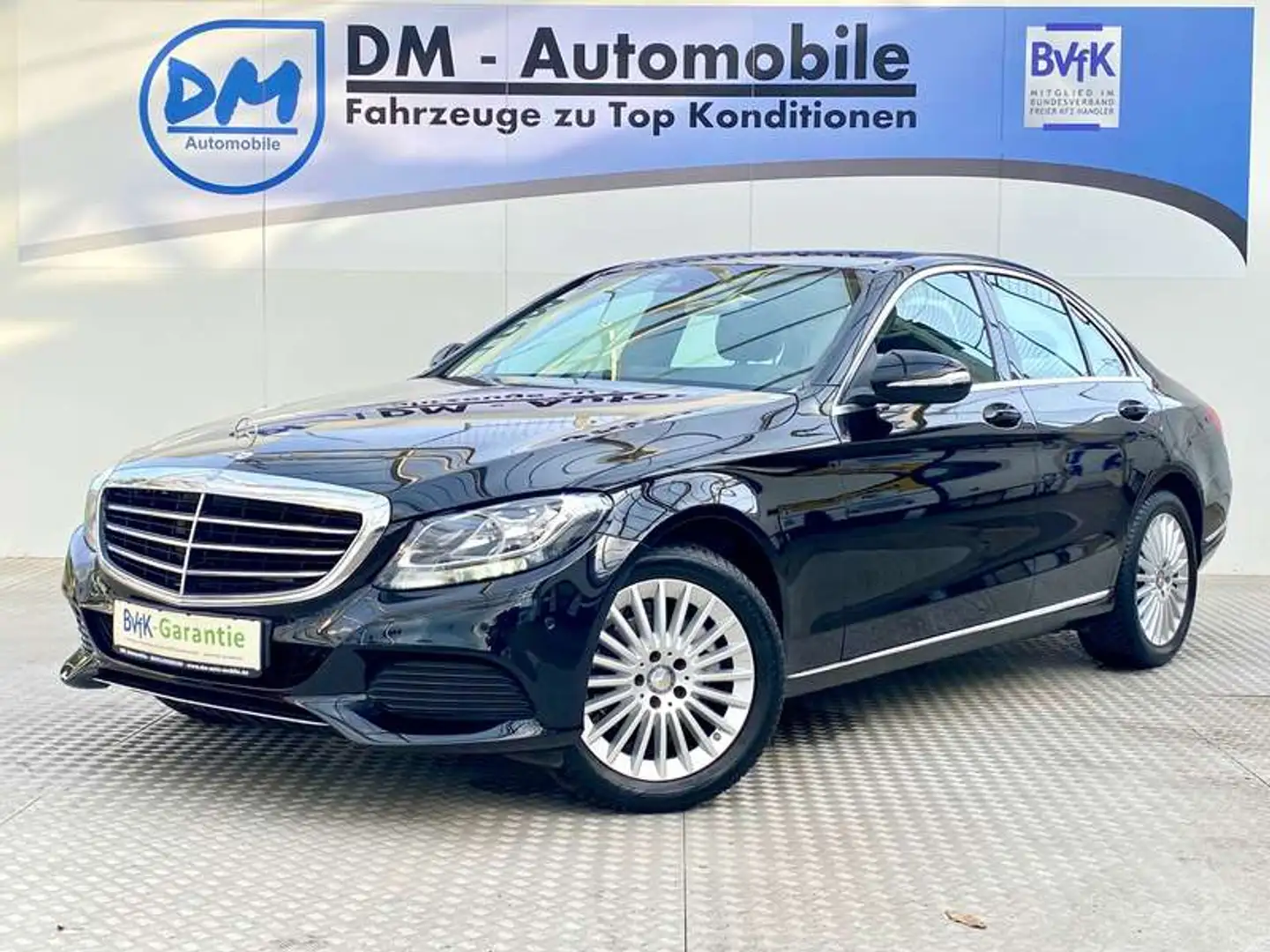 Mercedes-Benz C 180 Exclusive 7G-Tronic NAVI GLASDACH PTS Noir - 1