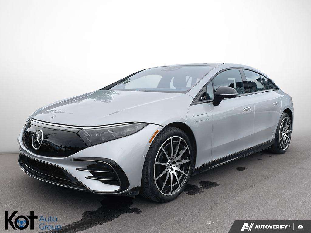2023 Mercedes-Benz EQS EQS 450 4MATIC Sedan PANORAMIC SUNROOF! ONE OWNER!