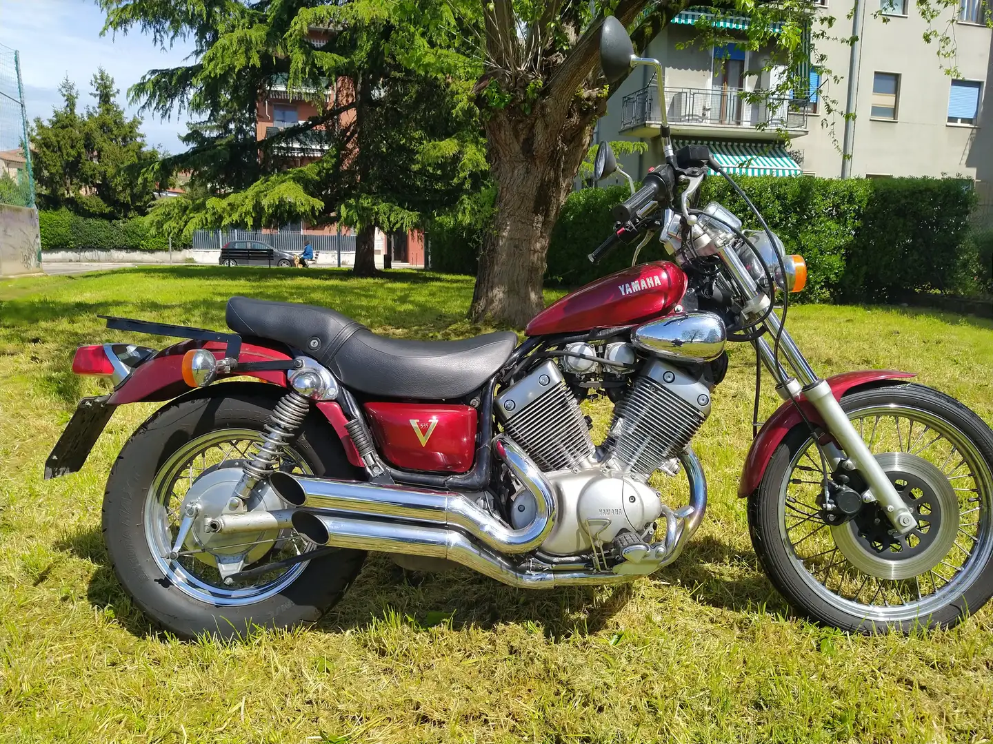 Yamaha XV 535 2yL anno 1987 Roşu - 2