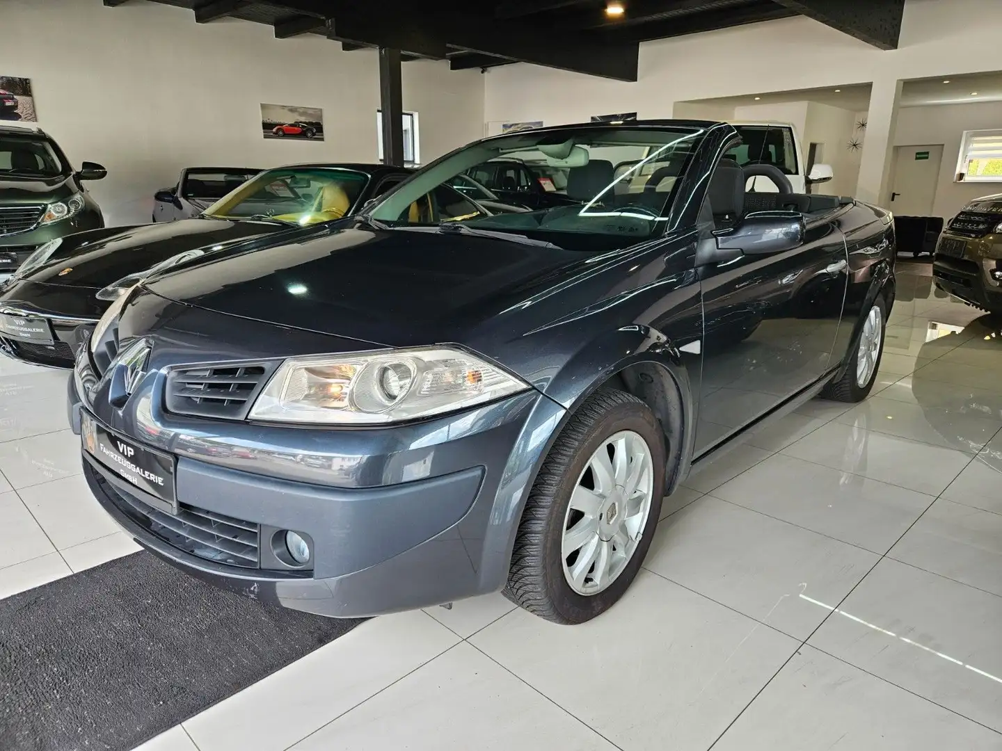Renault Megane II  Cabrio Dynamique,Pano,Klima,2-Hand, A Grau - 1
