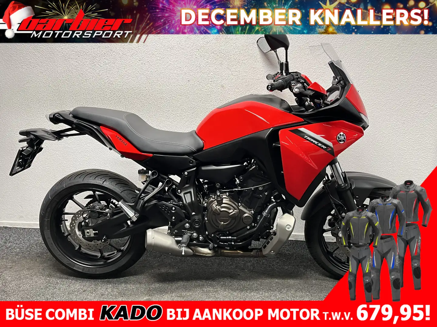 Yamaha Tracer 7 Rouge - 1