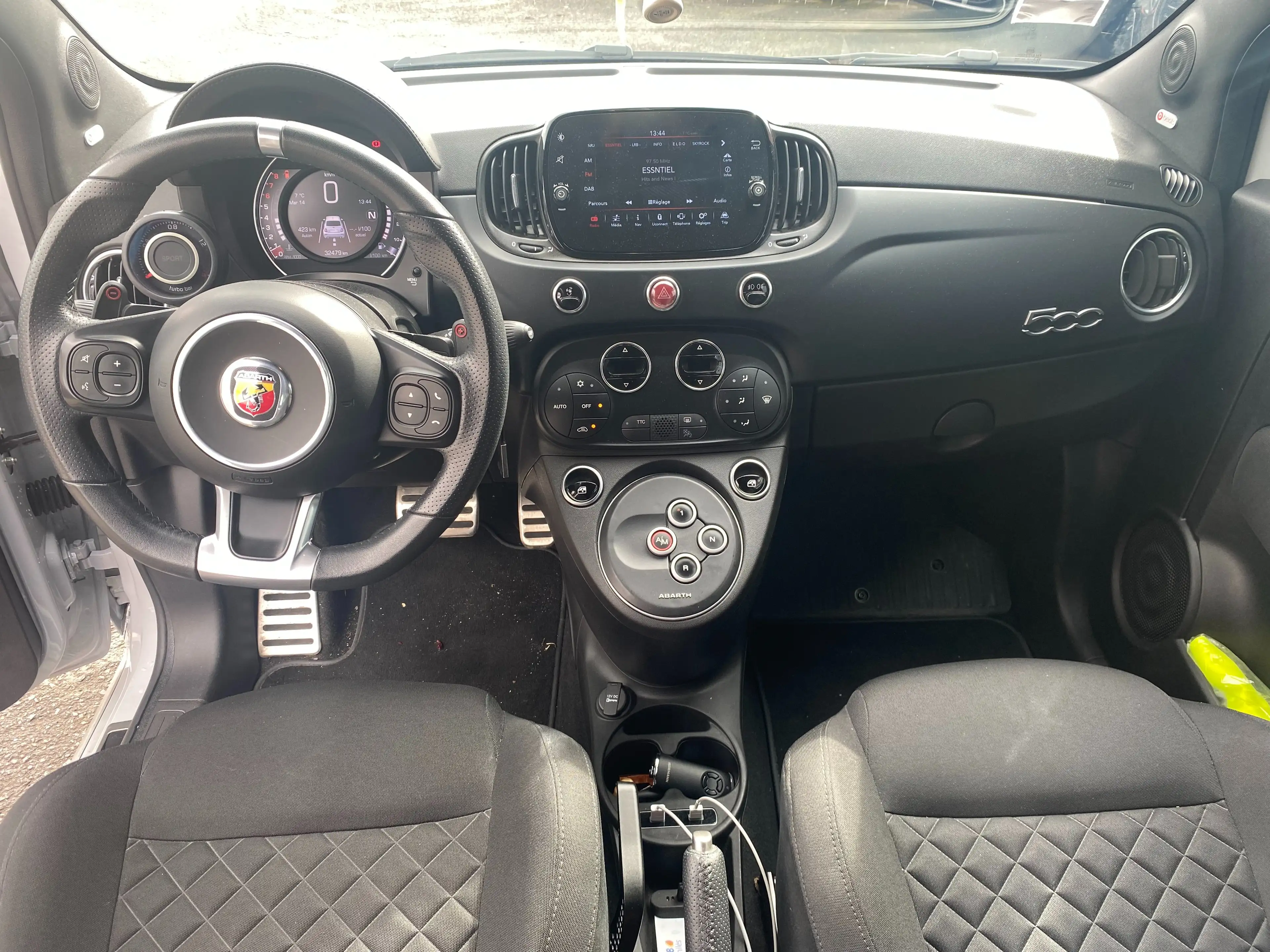 Fiat 500 Abarth 595BVA - BEATS AUDIO - JUSQU'A 48 MOIS DE GARANTIE — photo 10