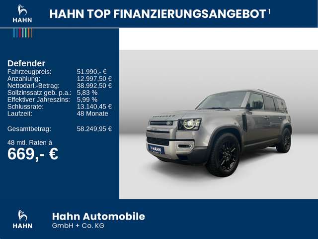 Land Rover Defender 110 SE AHK Standh Cam ACC Navi Keyless