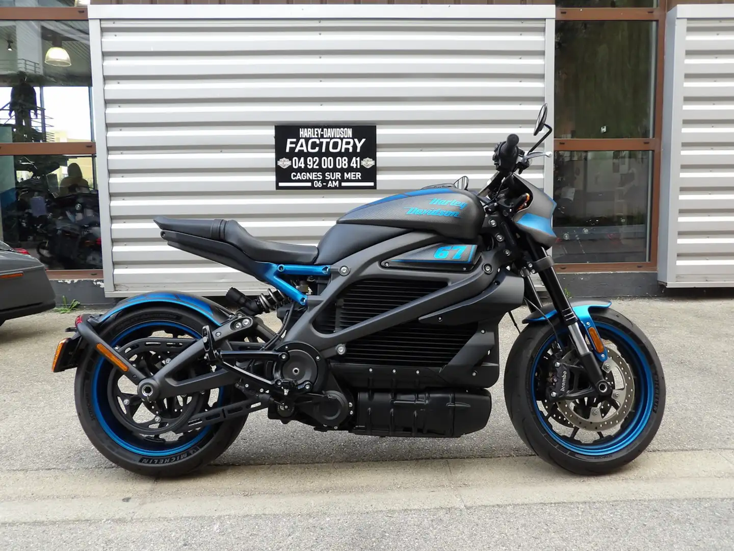 Harley-Davidson LiveWire Bleu - 1