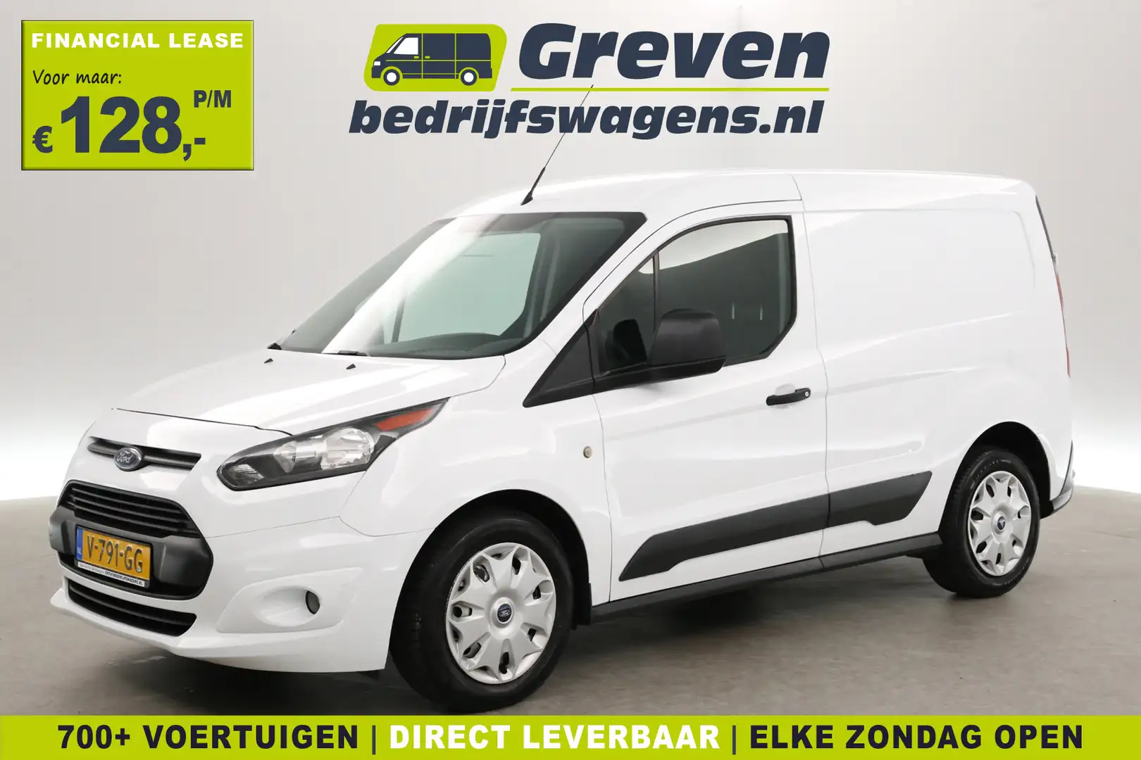 Ford Transit Connect 1.5 TDCI | Euro6 | 3-Zits | Airco | Elektrpakket | Blanc - 1