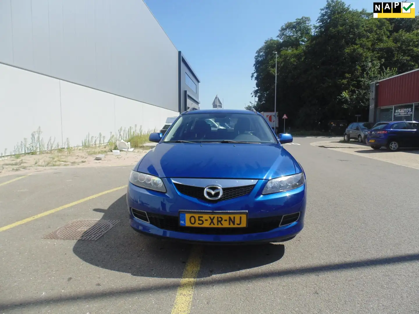 Mazda 6 Sportbreak 1.8i Touring MET AIRCO Blauw - 1