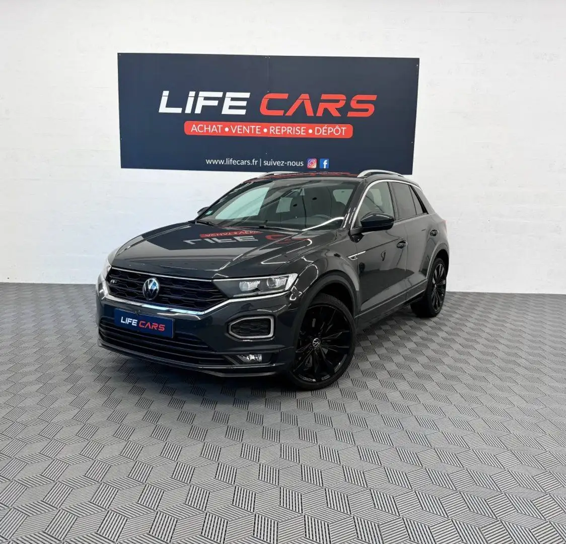 Volkswagen T-Roc 1.5 TSI 150ch R-Line DSG7 2022 1ère main entretien Gris - 1