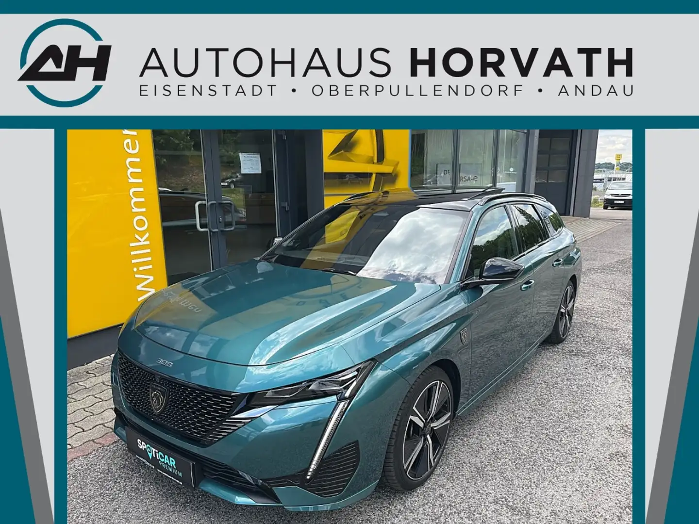 Peugeot 308 SW BlueHDi 130 EAT8 GT!MATRIXLED,NAVI,KAMERA,FO... Blau - 1