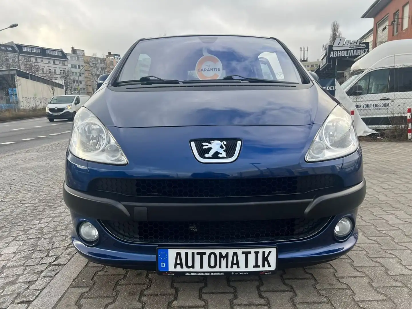 Peugeot 1007 Premium,Automatik,Klimaautomatik,SHZ Albastru - 2