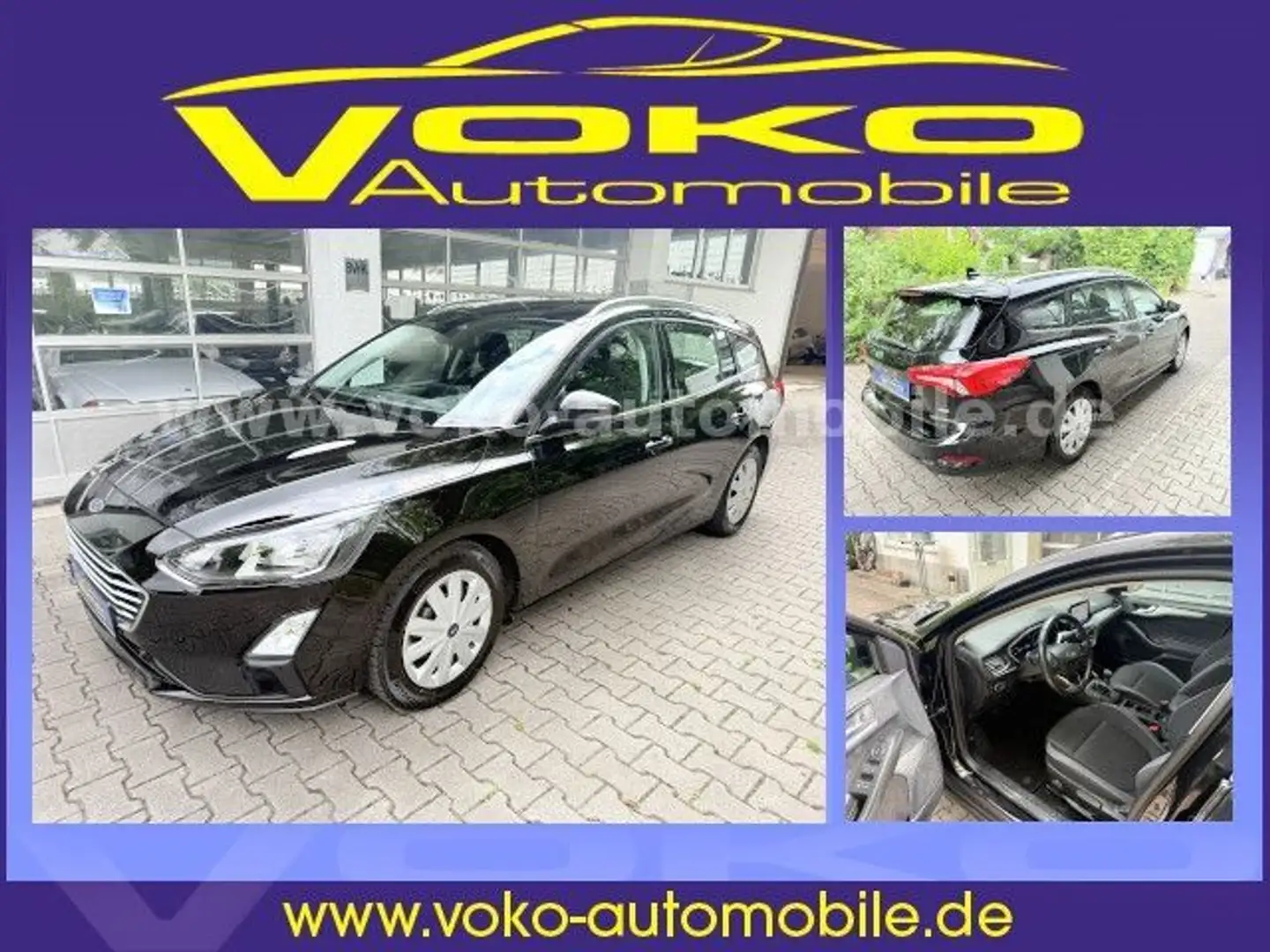 Ford Focus Turnier 1.5 EcoBlue Cool & Connect LED*NAV Schwarz - 1