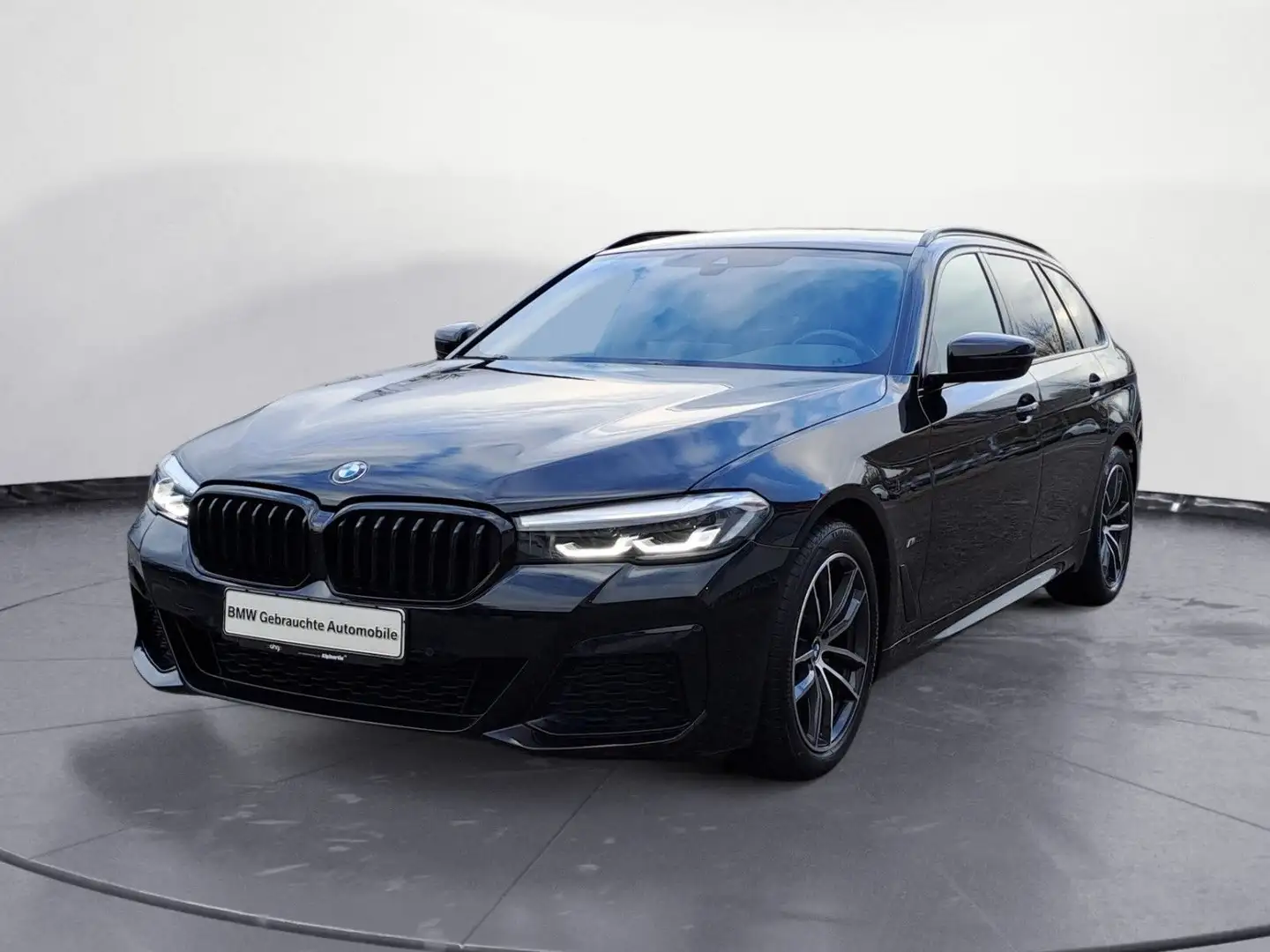BMW 520 d Touring M Sportpaket Klimaaut. AHK HIFI Negro - 2