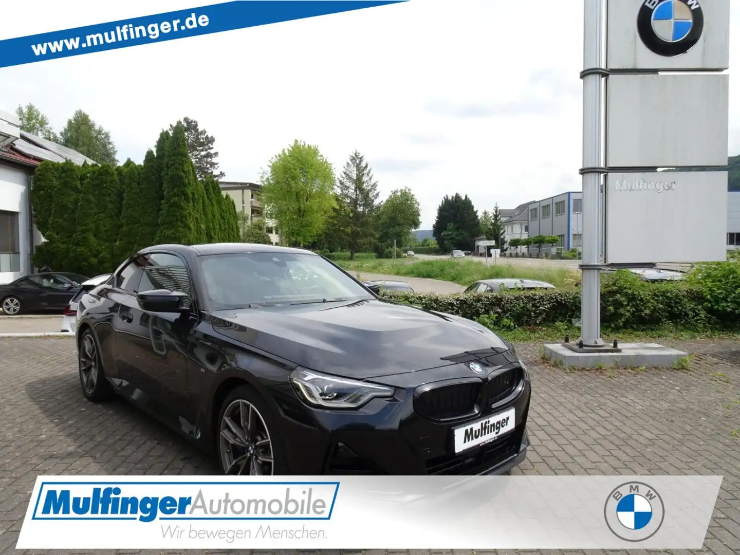 BMW 240 Mi xDrive ACC HUD Kamera Lenkradh.Ad-Fahrw. LED Černá - 1