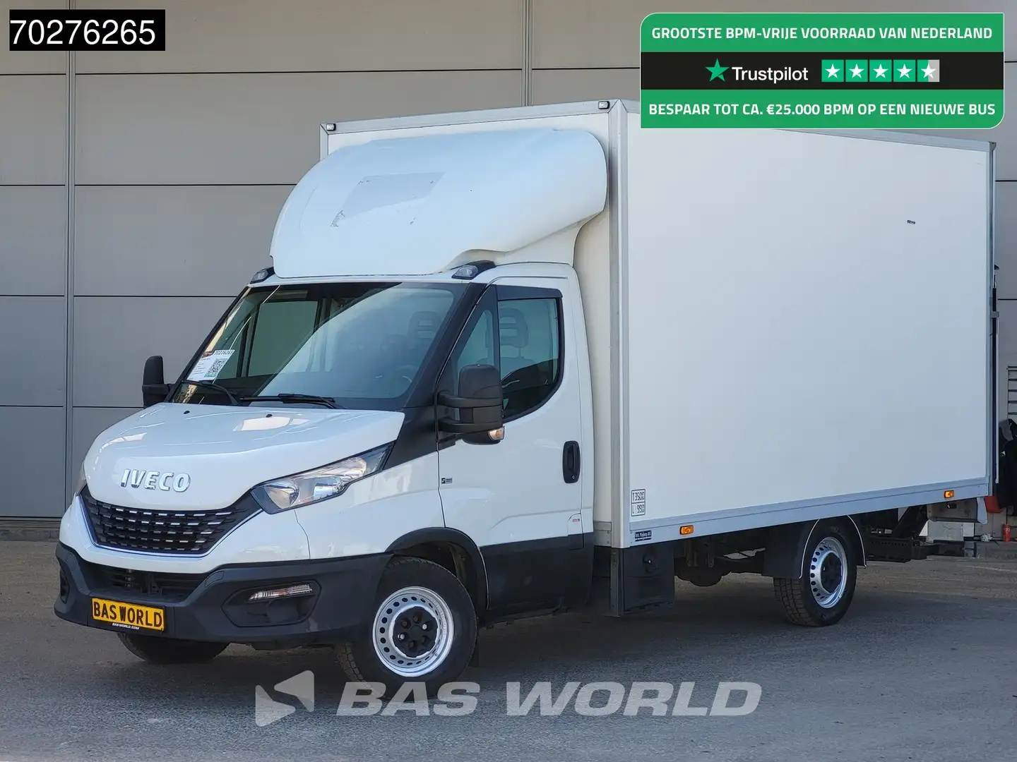 Iveco Daily 35S14 Automaat Laadklep Zijdeur Bakwagen Airco Cru Wit - 1
