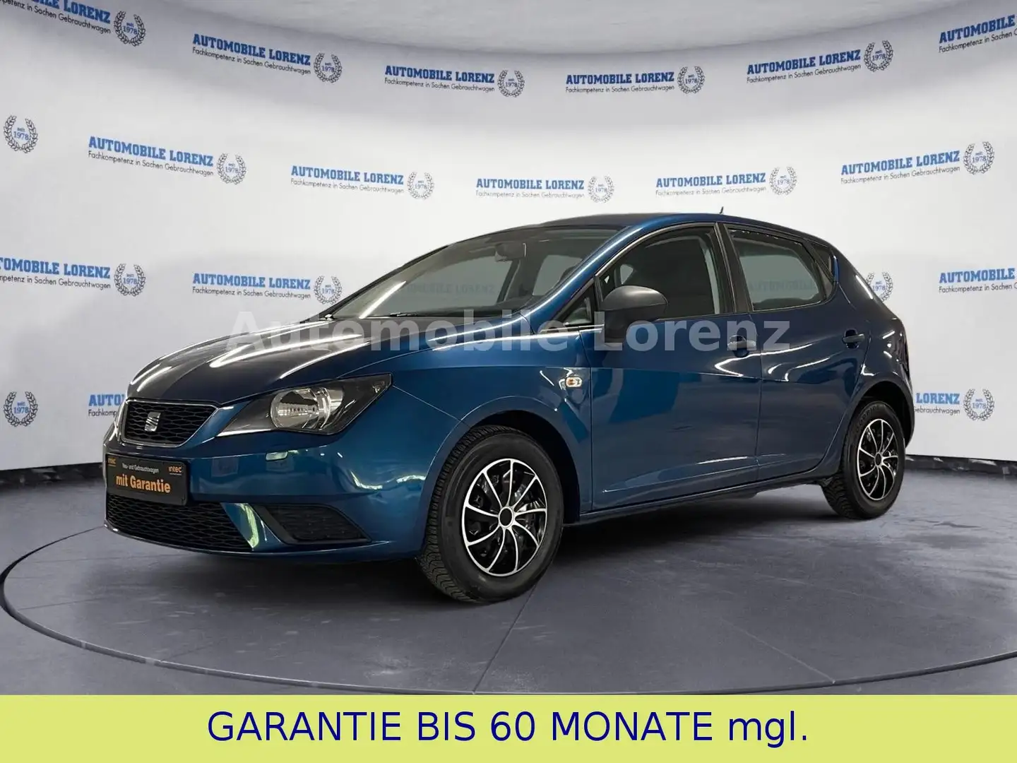 SEAT Ibiza IBIZA  RENTNER 1.BESITZ / KLIMAANLAGE / SITZHEIZ Blau - 1
