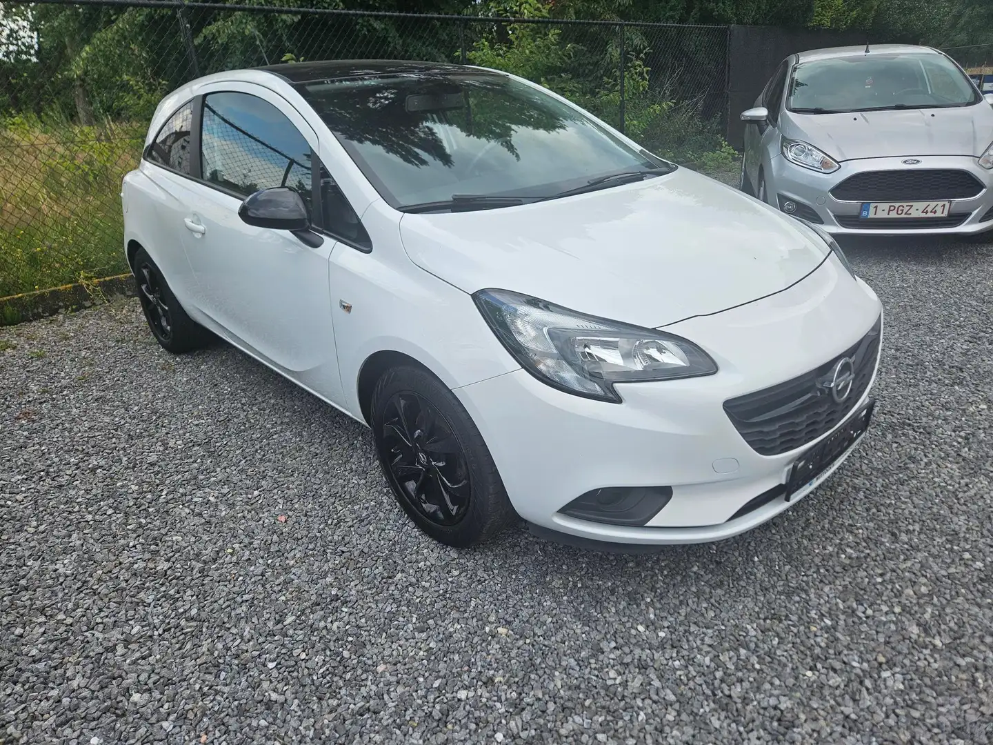 Opel Corsa Black Edition 1.4 turbo-100pk, Navi, CruiseControl Blanco - 1