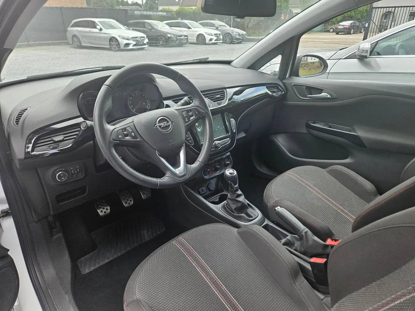 Opel Corsa Black Edition 1.4 turbo-100pk, Navi, CruiseControl Blanco - 2