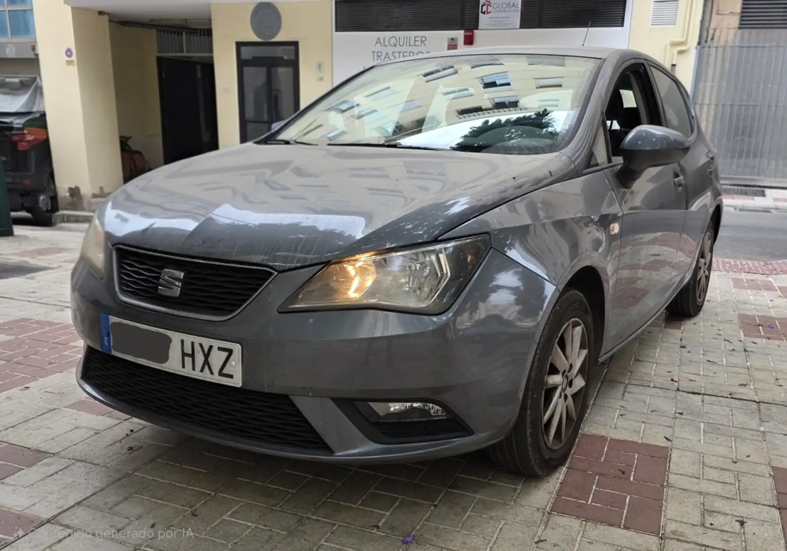 SEAT Ibiza 1.6TDI CR Style 105 Gris - 2