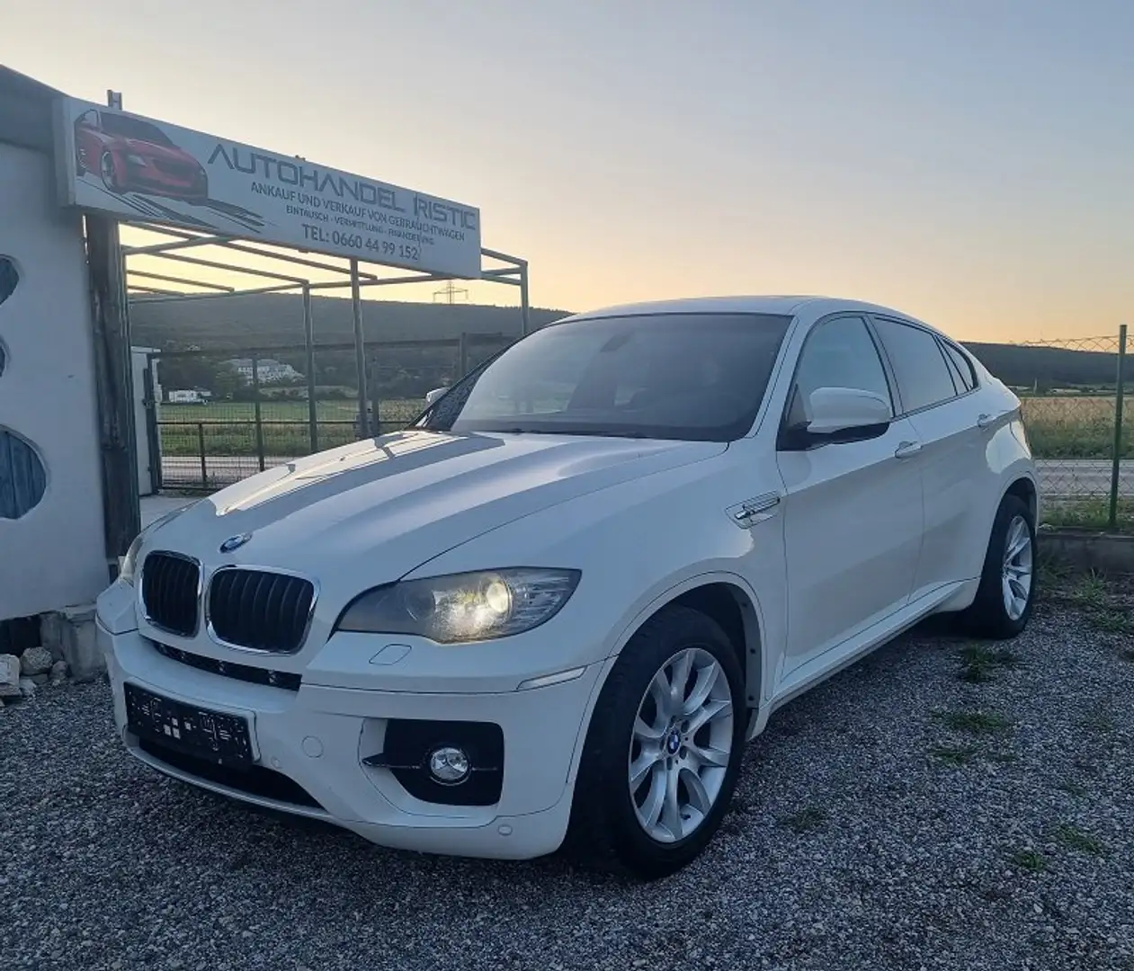 BMW X6 M Aut. Blanc - 1