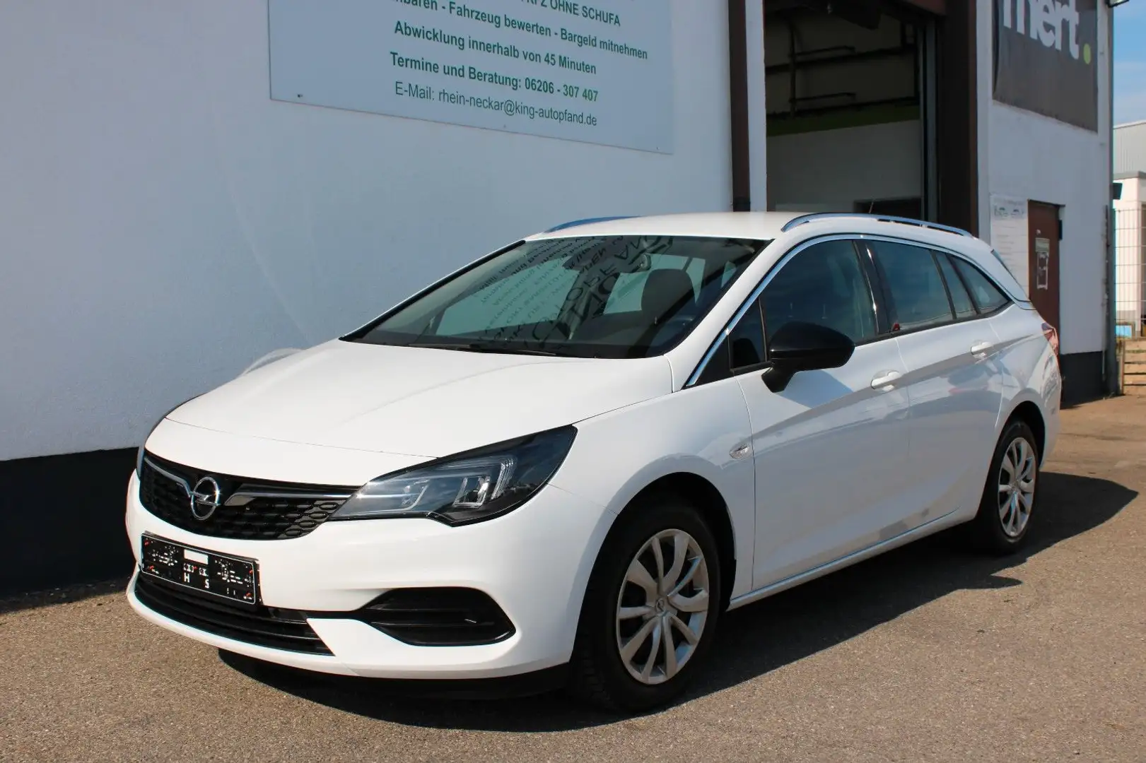 Opel Astra K 1.5 CDTI ST Autom. Navi Klima PDC SHZ Weiß - 1