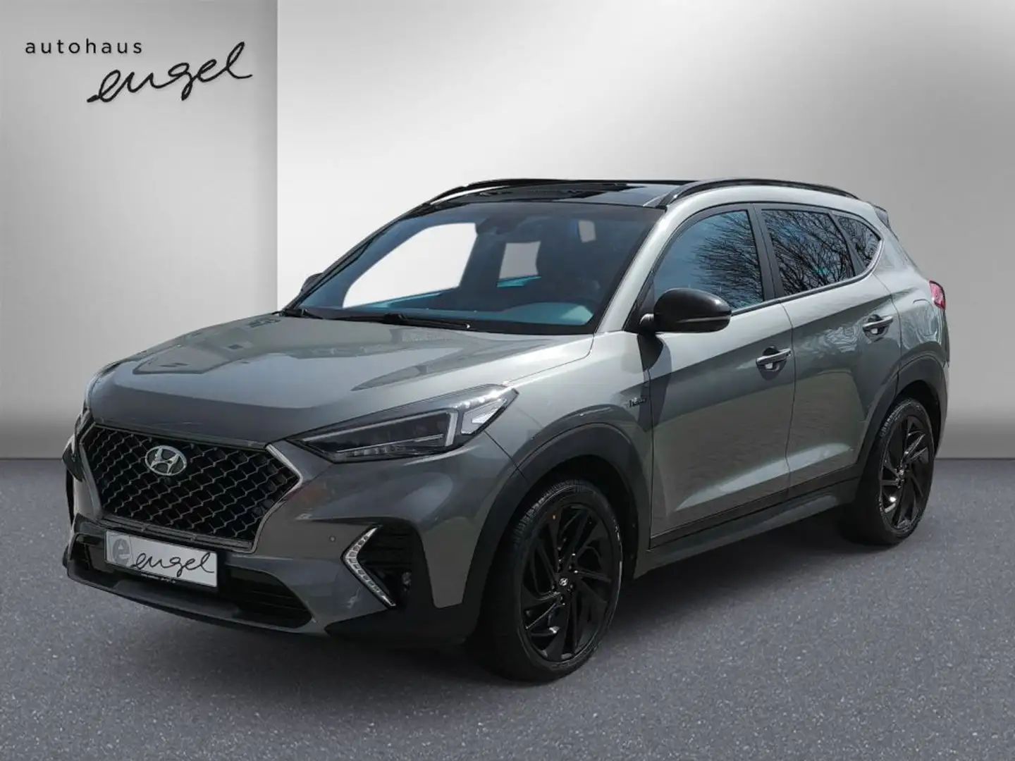 Hyundai TUCSON Tucson blue 2.0CRDi 4WD Aut.N Line,NAVI,PANO,LED Grau - 1