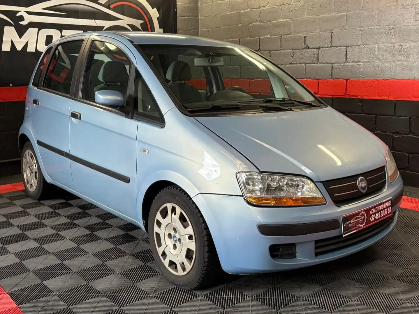 Fiat Idea Idea 1.2i 16v Primo 5pl. Azul - 1