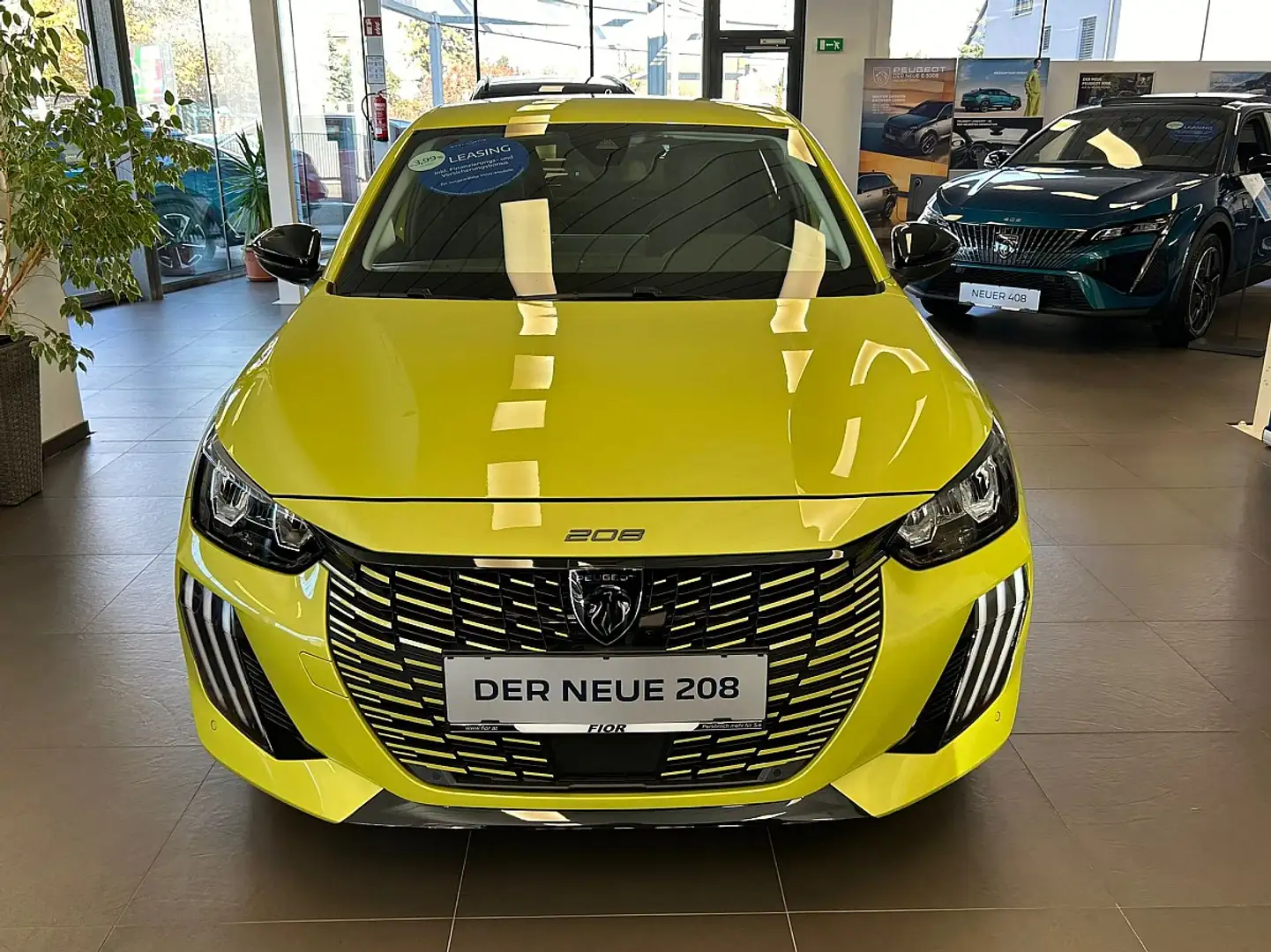 Peugeot 208 PureTech 100 S&S Allure Gelb - 2