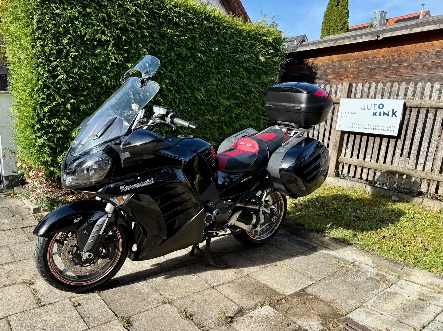 Kawasaki 1400 GTR   BOS Auspuff  ABS Noir - 1