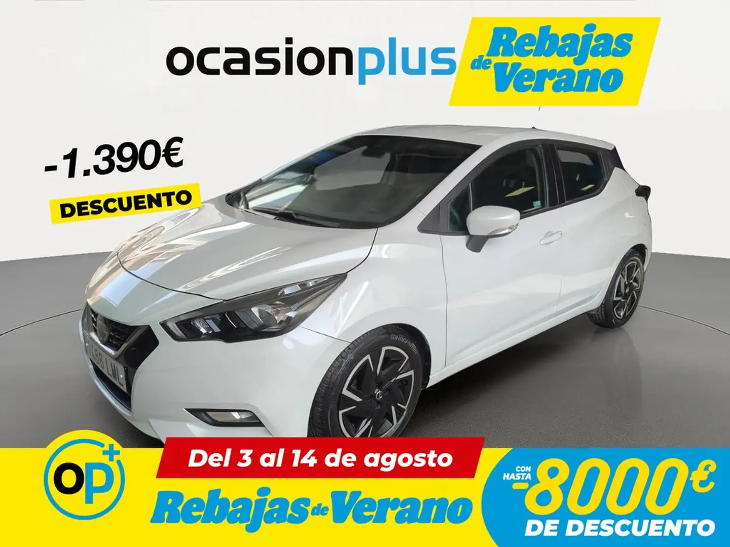 Nissan Micra IG-T Acenta CVT 92 Blanco - 1