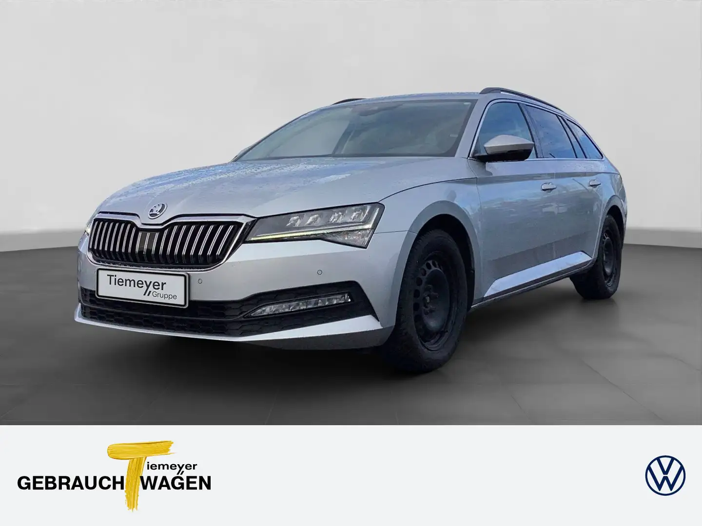 Skoda Superb Combi 2.0 TDI DSG AMBITION NAVI VIRTUAL A Silber - 1