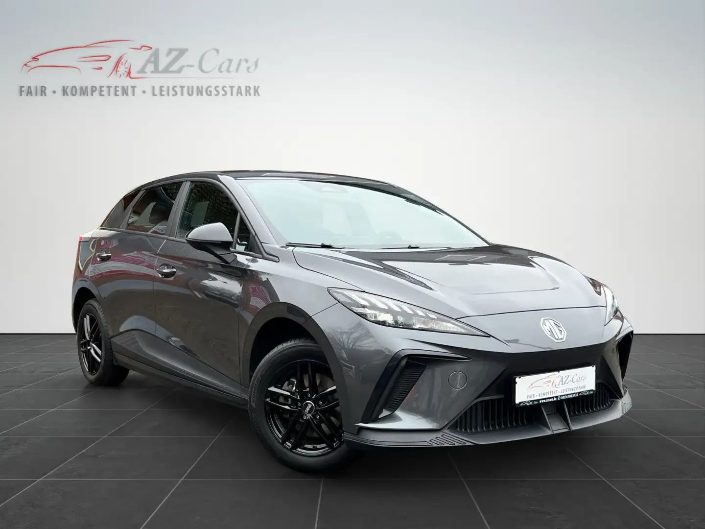 MG MG4 *51kWh*ACC*LED*DAB+*CARPLAY*KEYLESS*SPURASS* Grau - 1