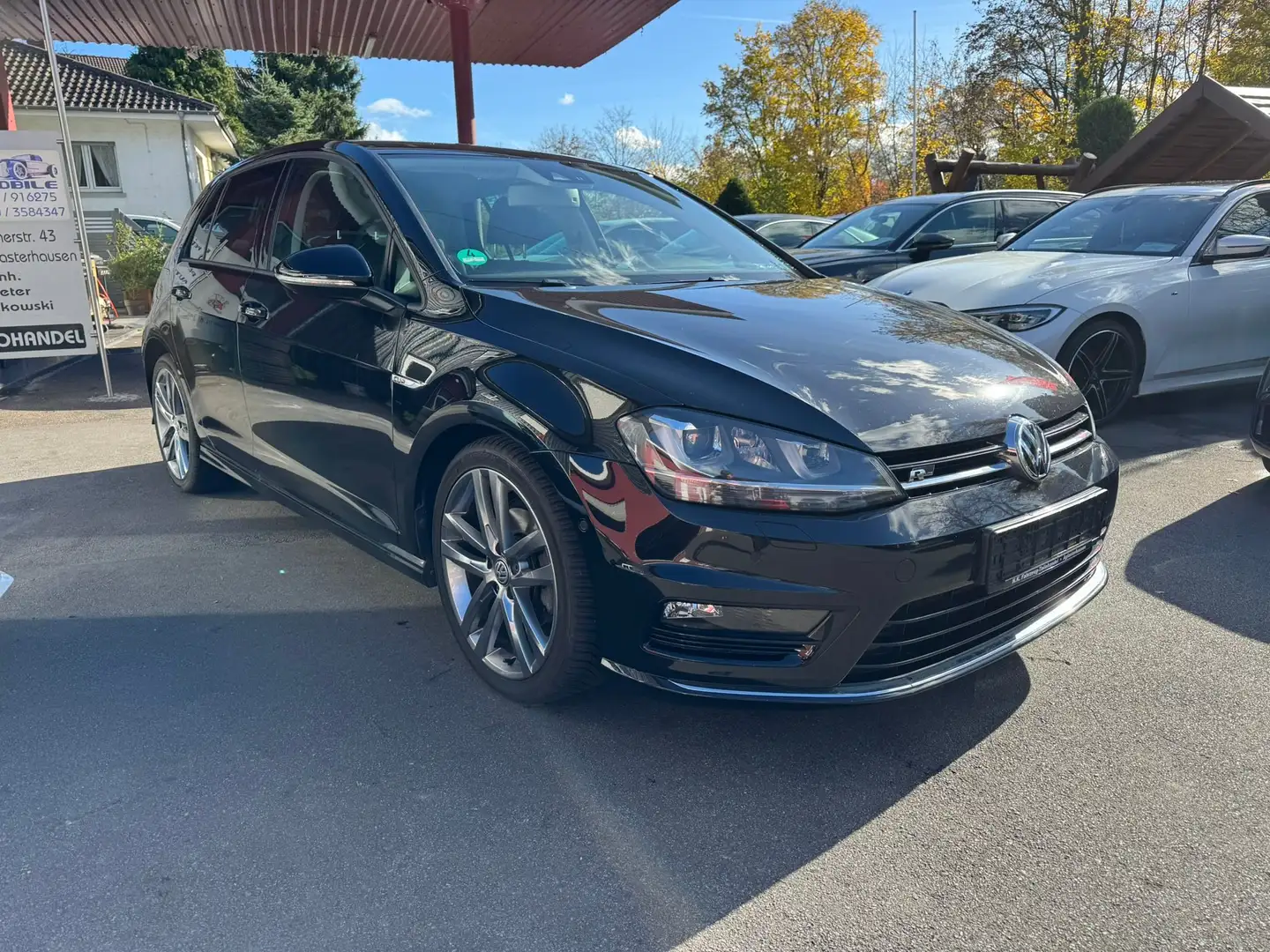 Volkswagen Golf VII 1.2 TSI Cup BMT R-Line *Xenon*Navi*Tempomat* Schwarz - 2
