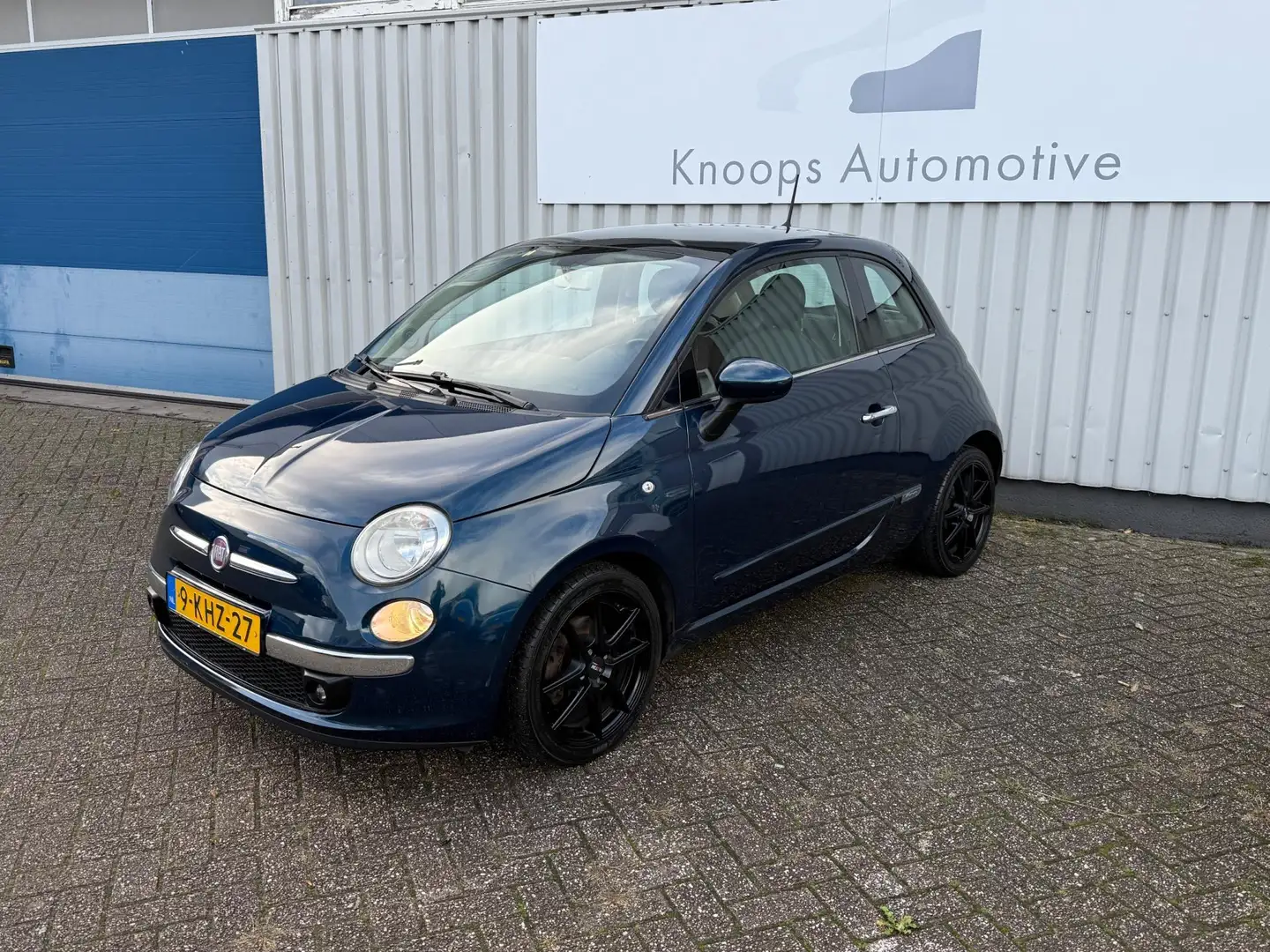 Fiat 500 0.9 TwinAir Lounge Airco, Automaat,Apk 09/26 Blauw - 2