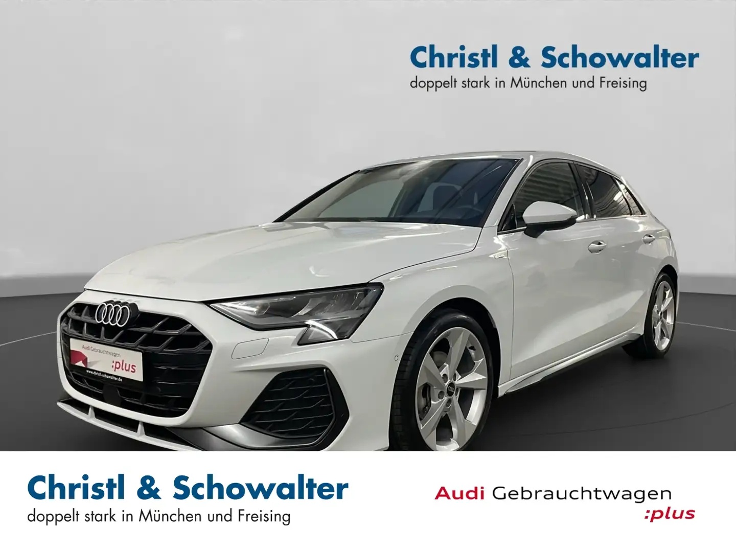 Audi A3 Sportback 35TFSI S tronic S line NAVI SONOS MS Weiß - 1