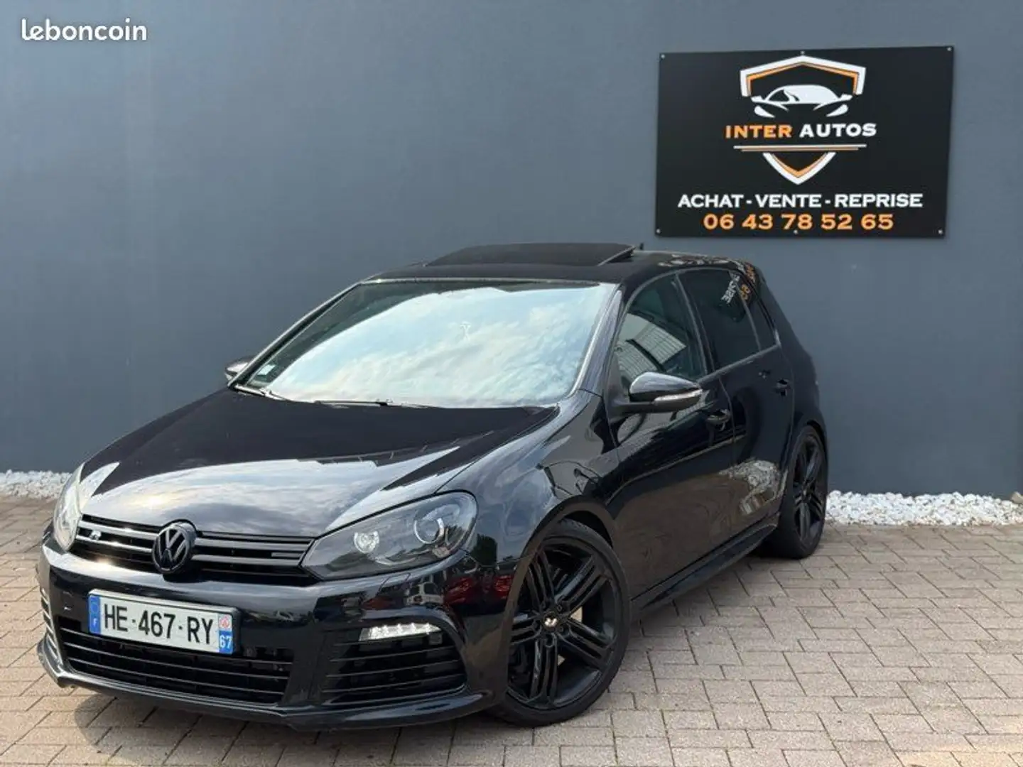 Volkswagen Golf 6 R RECARO F1 San Remo Schwarz - 2