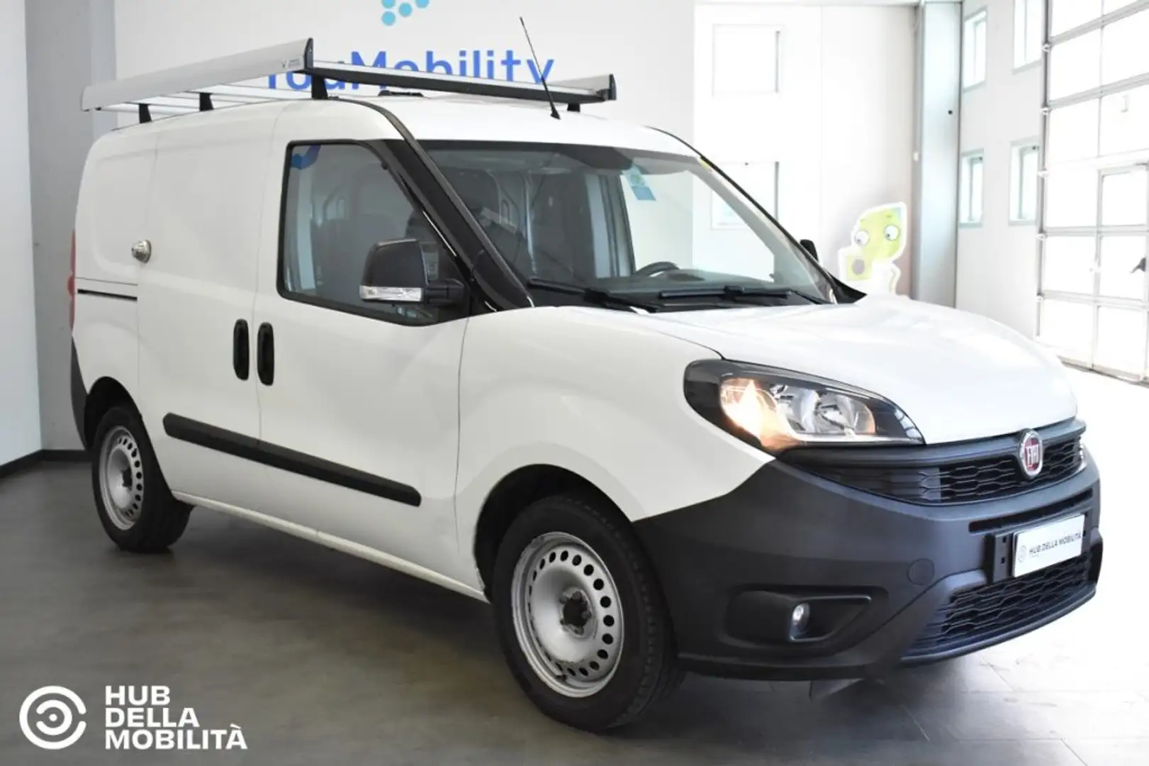 Fiat Doblo 1.4 Natural Power PC-TN Cargo Business Off. Mobile Blanc - 2
