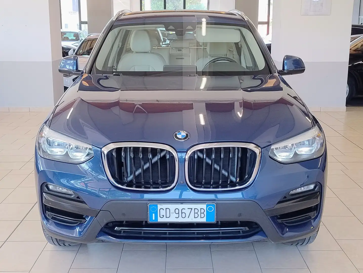 BMW X3 xdrive20d mhev 48V Advantage auto LIVE 360 H&K Blu/Azzurro - 2