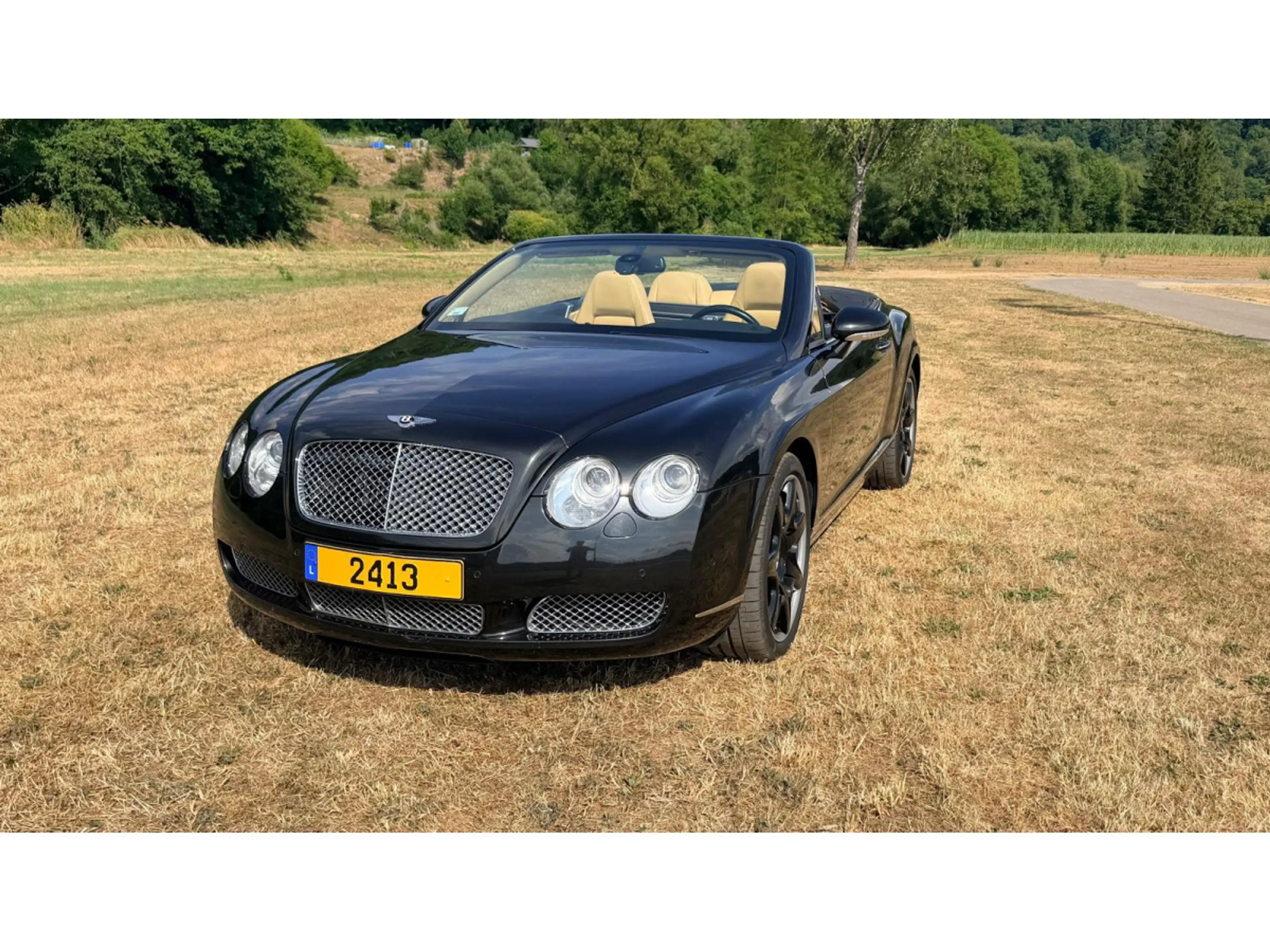 Bentley Continental GTC W12 6.0 Diamond Black — photo 2