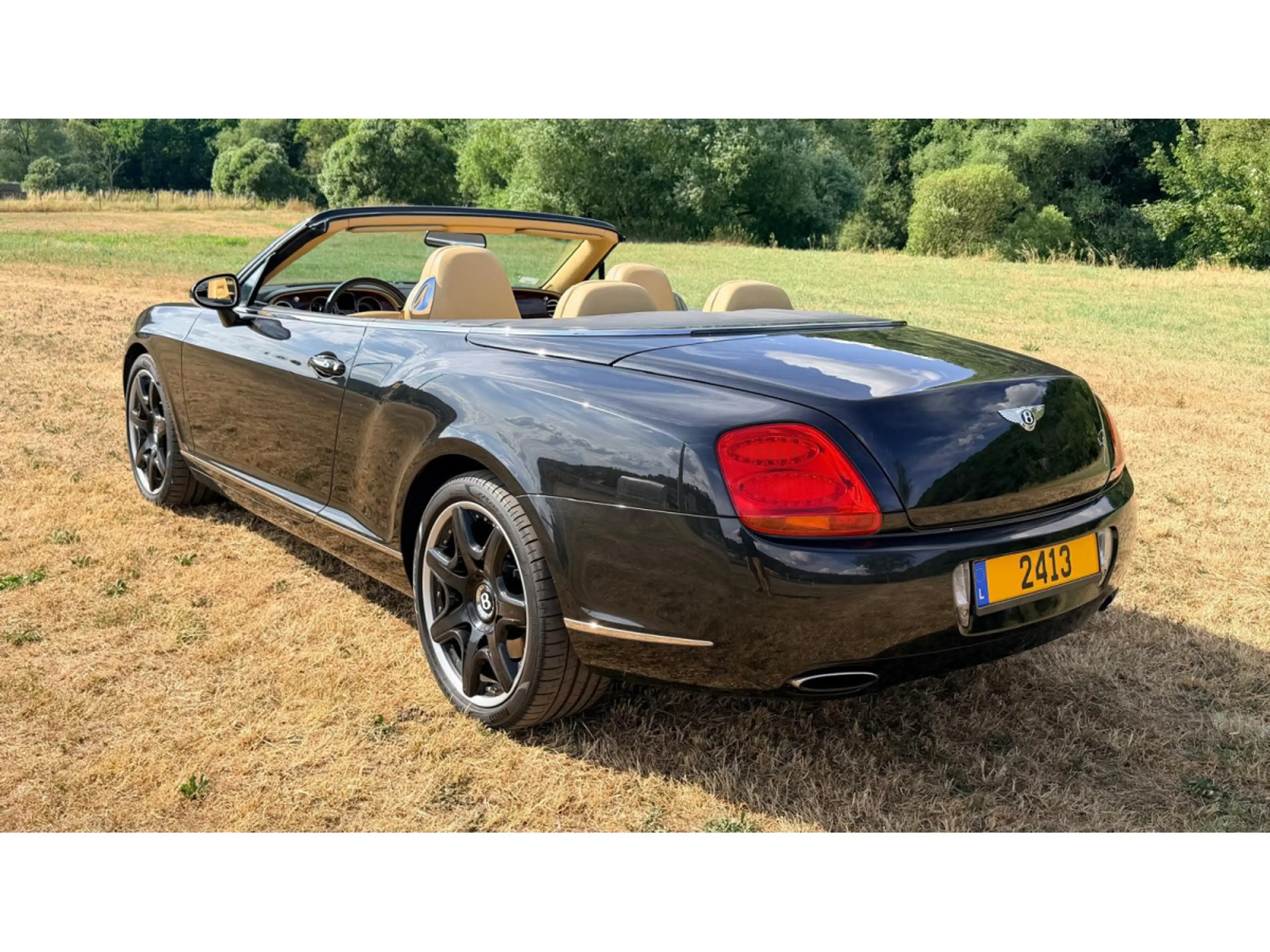 Bentley Continental GTC W12 6.0 Diamond Black — photo 7