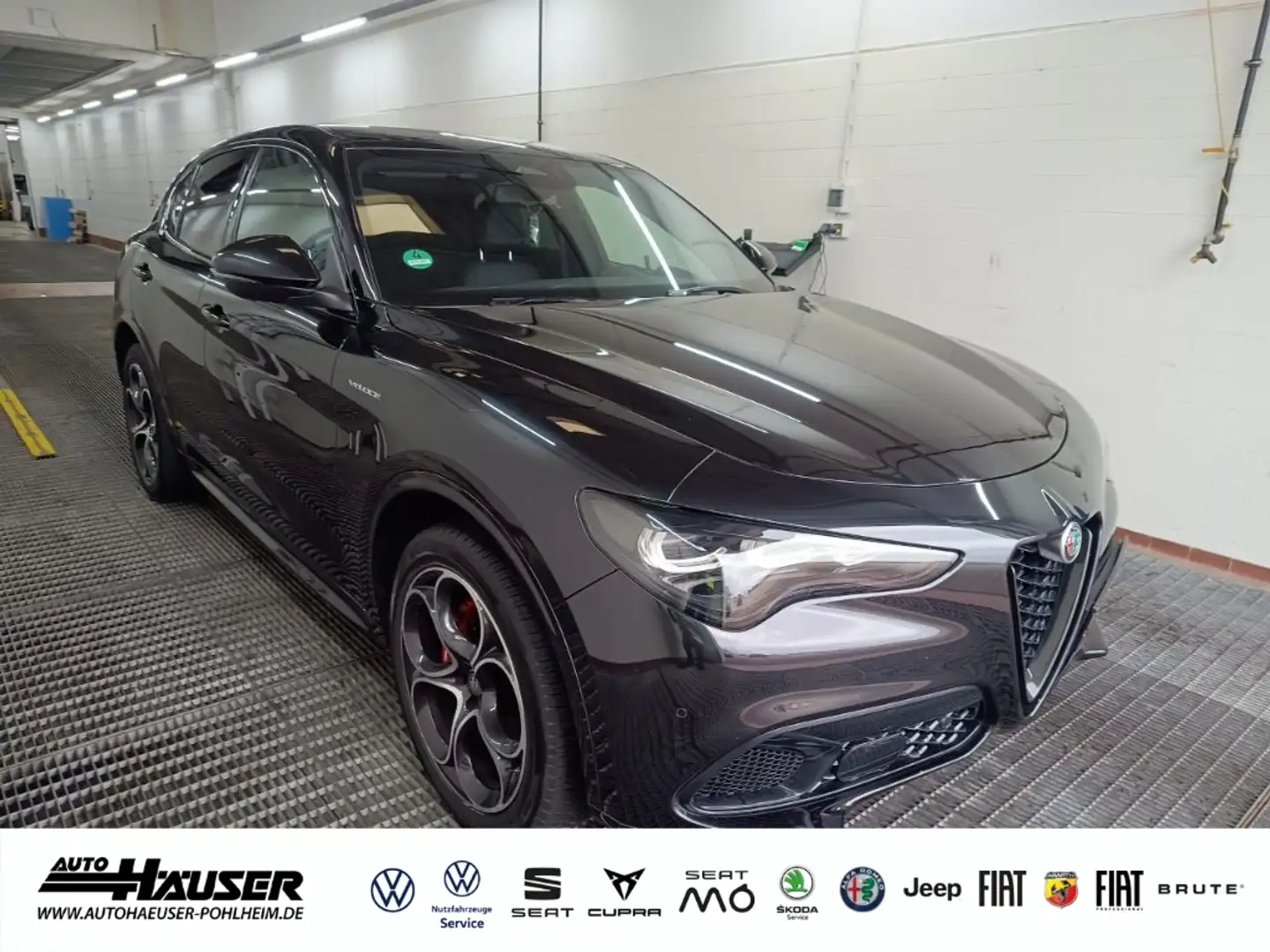 Alfa Romeo Stelvio Veloce 2.2 Diesel AT8 Q4 EL. HECKKL. HARMAN-KARDON Schwarz - 2