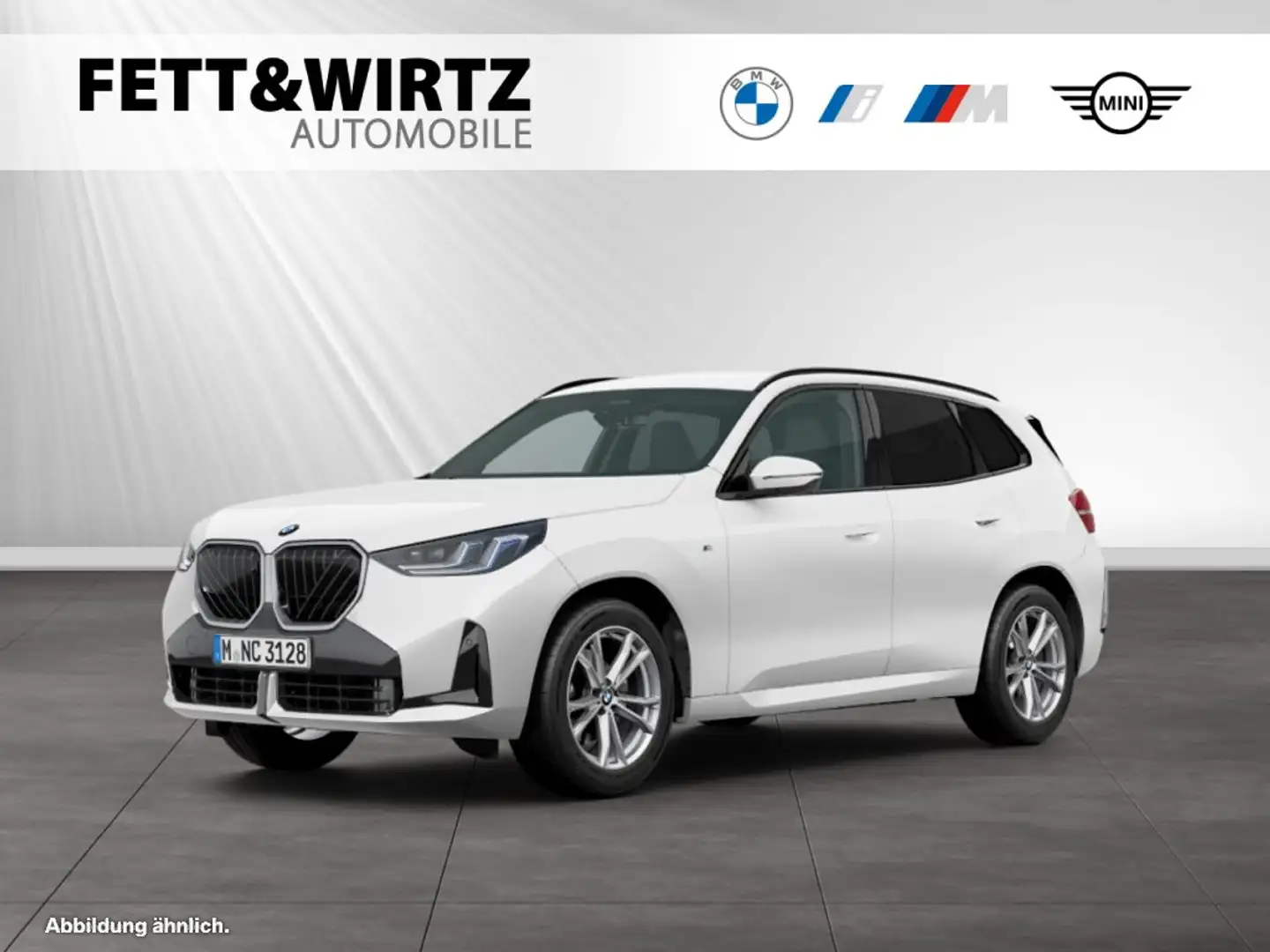 BMW X3 20 xDrive M Sport|AHK|Head-Up|PremiumPaket Weiß - 1