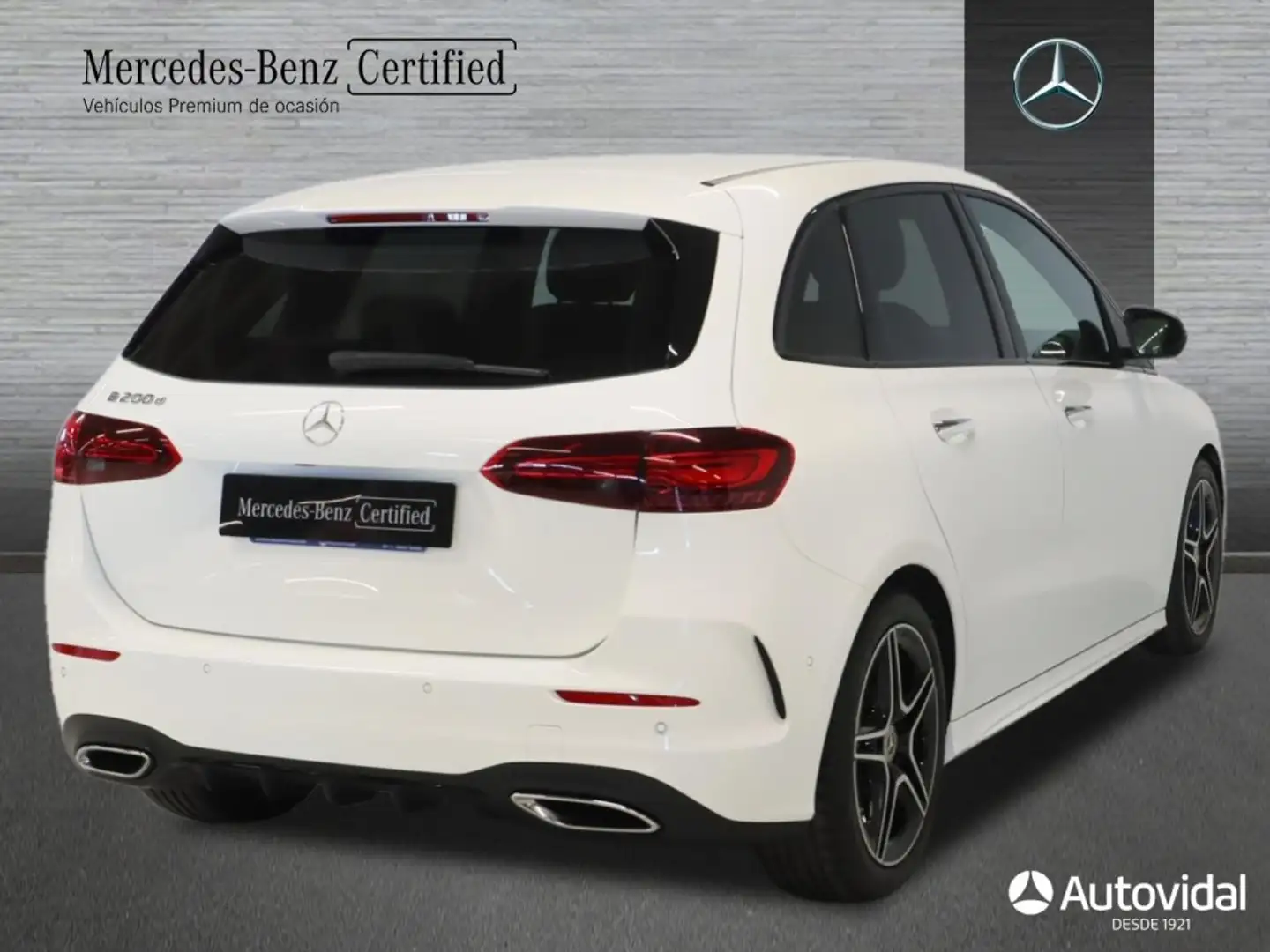 Mercedes-Benz B 150 -CLASS 200 D DCT 5P Blanco - 2