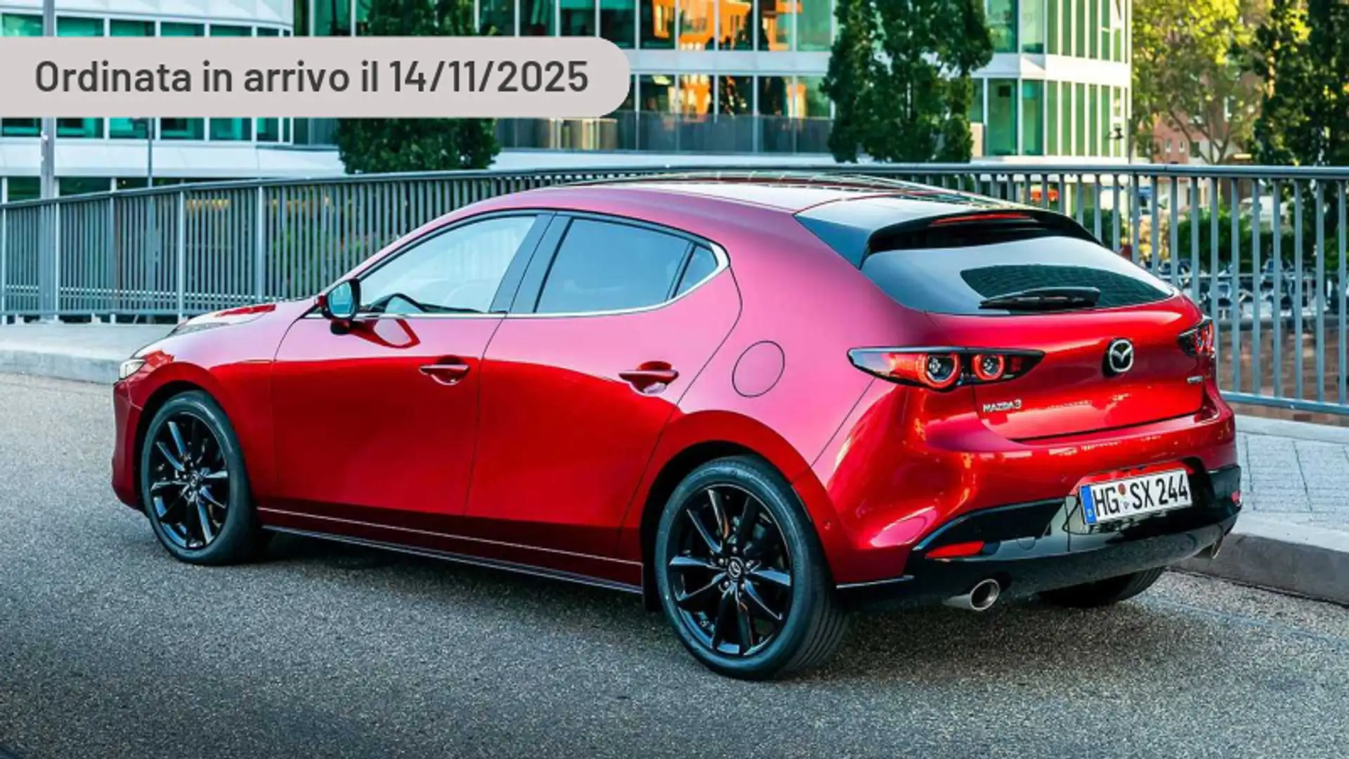 Mazda 3 e-Skyactiv-X M Hybrid AWD Exclusive Line Argento - 1